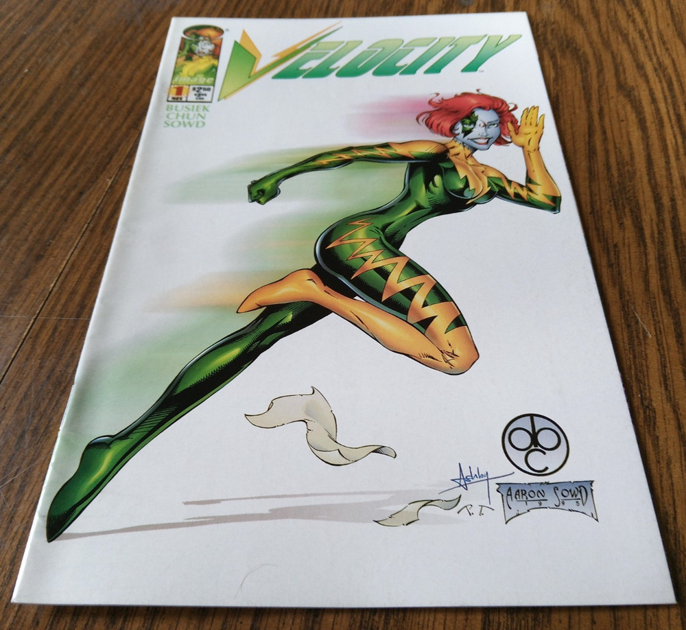 Velocity #1 November 1995 Image Comics